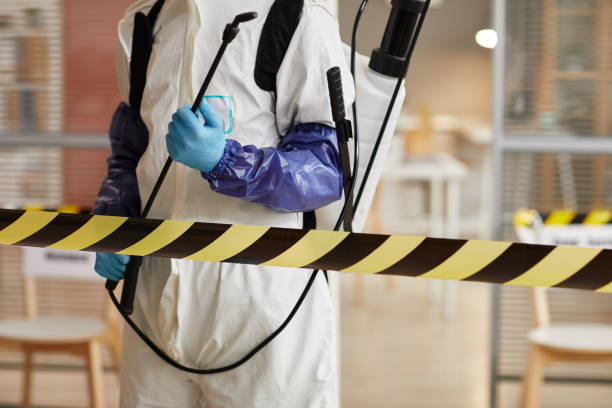 Professional Biohazard Cleanup technician working in Marietta, PA